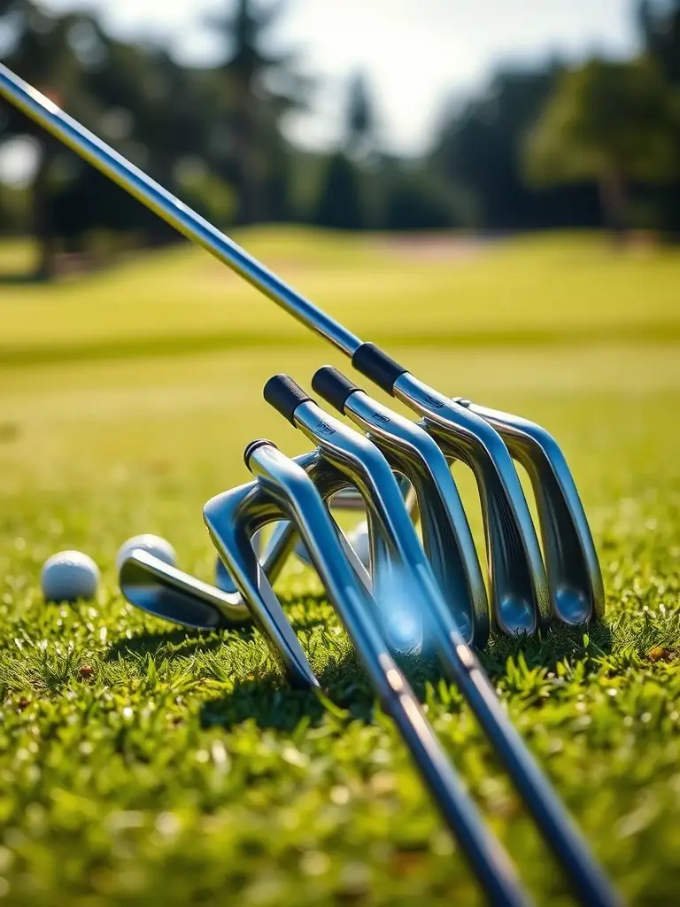 Detailed view of a steel golf shaft, highlighting its strength and stability, available for customization at SXY Golf.